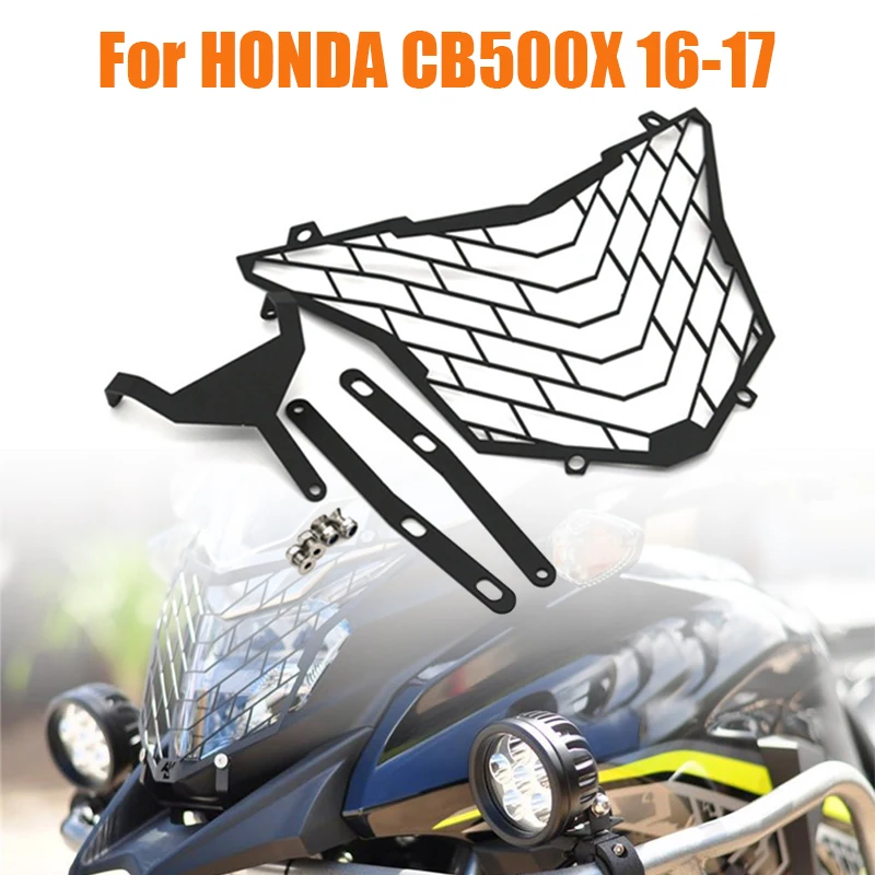 For Honda CB500X 2016-2017 motorcycle modification front headlight cover and front headlight protection net
For Honda CB500X 2016-2017 motorcycle modification front headlight cover and front headlight protection net