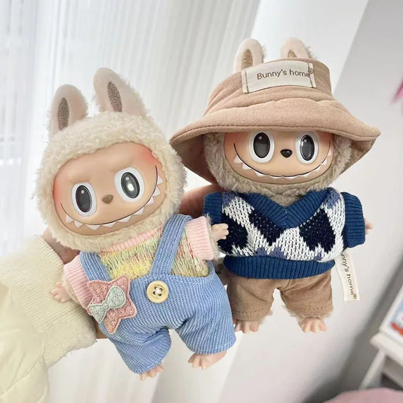 17cm Cute Mini Plush Doll'S Clothes Outfit Accessories For Korea Kpop Exo Labubu Idol Dolls Sweater Hoodie Clothing DIY Kid Gift
17cm Cute Mini Plush Doll'S Clothes Outfit Accessories For Korea Kpop Exo Labubu Idol Dolls Sweater Hoodie Clothing DIY Kid Gift