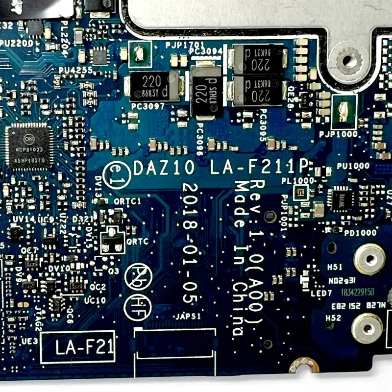 Mainboard 00D6DD CN-00D6DD CN-0N338G 0N338G LA-F211P W/SR3RK I7-8705G CPU For DELL XPS 15 9575 Laptop Motherboard 16GB 100% Test
Mainboard 00D6DD CN-00D6DD CN-0N338G 0N338G LA-F211P W/SR3RK I7-8705G CPU For DELL XPS 15 9575 Laptop Motherboard 16GB 100% Test