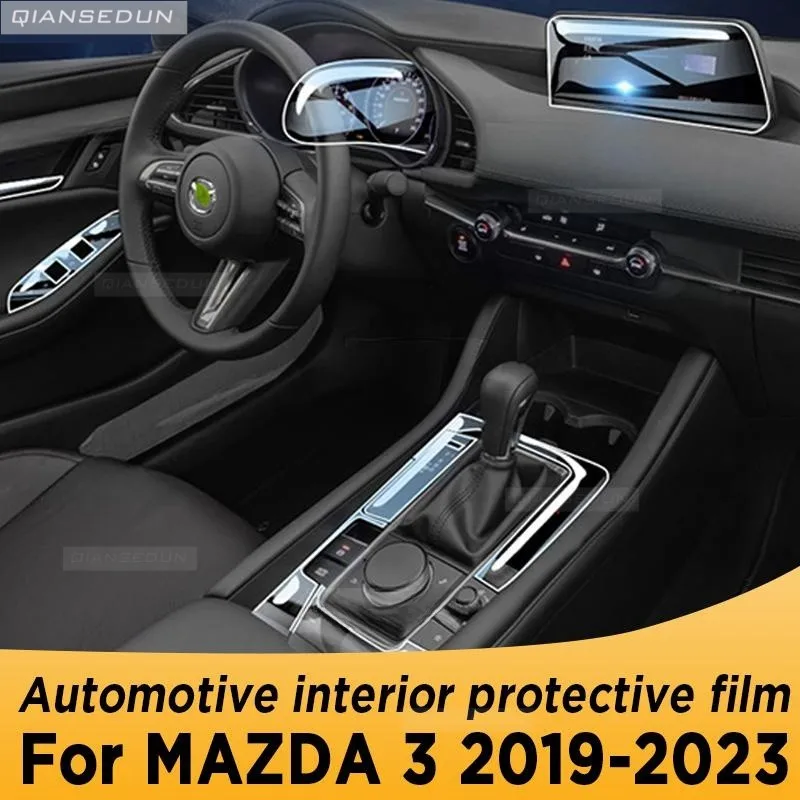 For MAZDA 3 2019-2023 Gearbox Panel Navigation Screen Automotive Interior TPU Protective Film Cover Anti-Scratch Sticker
For MAZDA 3 2019-2023 Gearbox Panel Navigation Screen Automotive Interior TPU Protective Film Cover Anti-Scratch Sticker