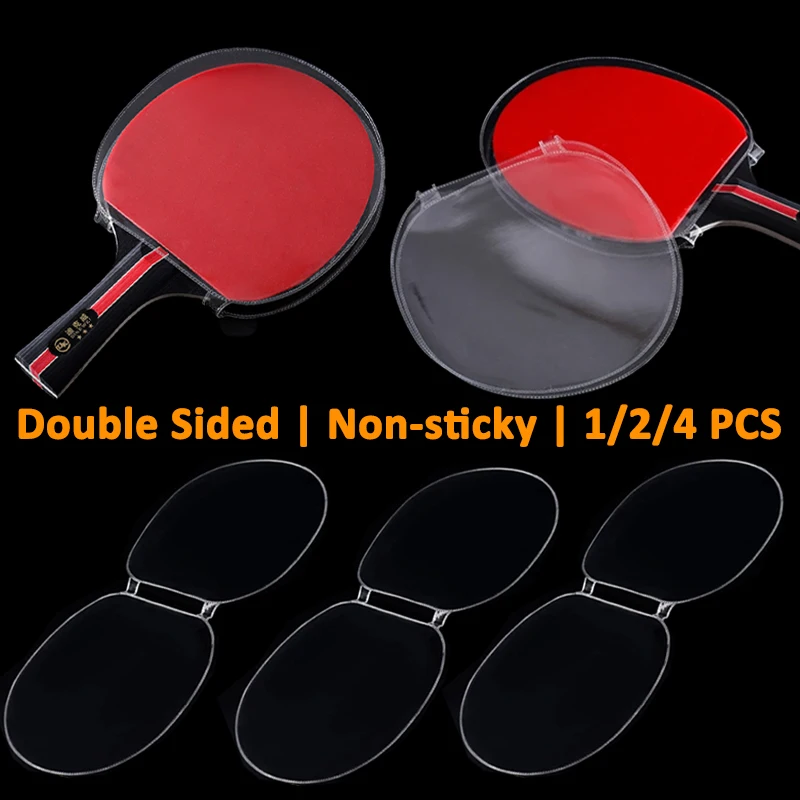 2-in-1 Double Sided Table Tennis Racket Rubber Protective Film Non-sticky Prevent Oxidation Ping Pong Bat Rubber Protector Cover
2-in-1 Double Sided Table Tennis Racket Rubber Protective Film Non-sticky Prevent Oxidation Ping Pong Bat Rubber Protector Cover