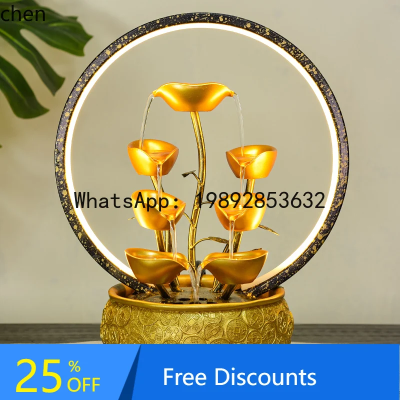 congratulatory gift, flowing water ornament, circulating water generates wealth, gift decoration store lucky feng shui wheel
congratulatory gift, flowing water ornament, circulating water generates wealth, gift decoration store lucky feng shui wheel