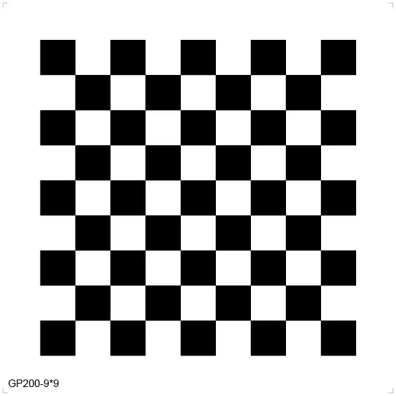 Machine Vision Optical Correction Positioning Board 9X9 Measurement Calibration Board Chessboard Grifflin Calibration Board
Machine Vision Optical Correction Positioning Board 9X9 Measurement Calibration Board Chessboard Grifflin Calibration Board