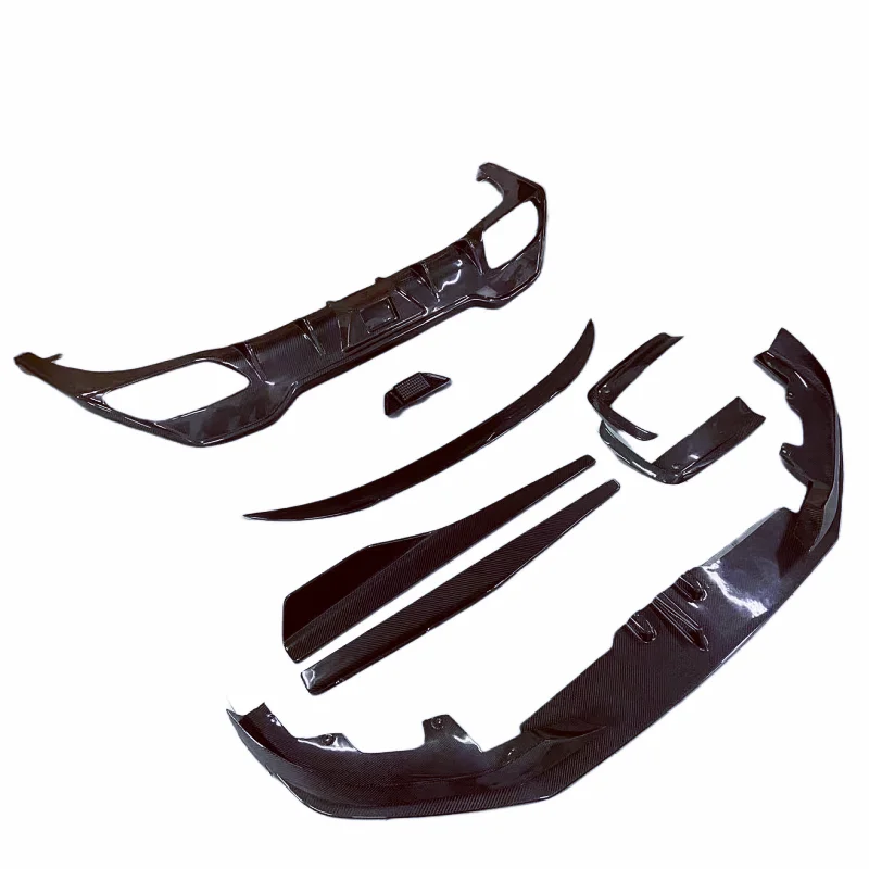 For BMW 8 Series G14 AC Style Carbon Fiber Front and Rear Bumper Separation Lip Rear Bumper Spoiler Side Skirt Body Kit
For BMW 8 Series G14 AC Style Carbon Fiber Front and Rear Bumper Separation Lip Rear Bumper Spoiler Side Skirt Body Kit