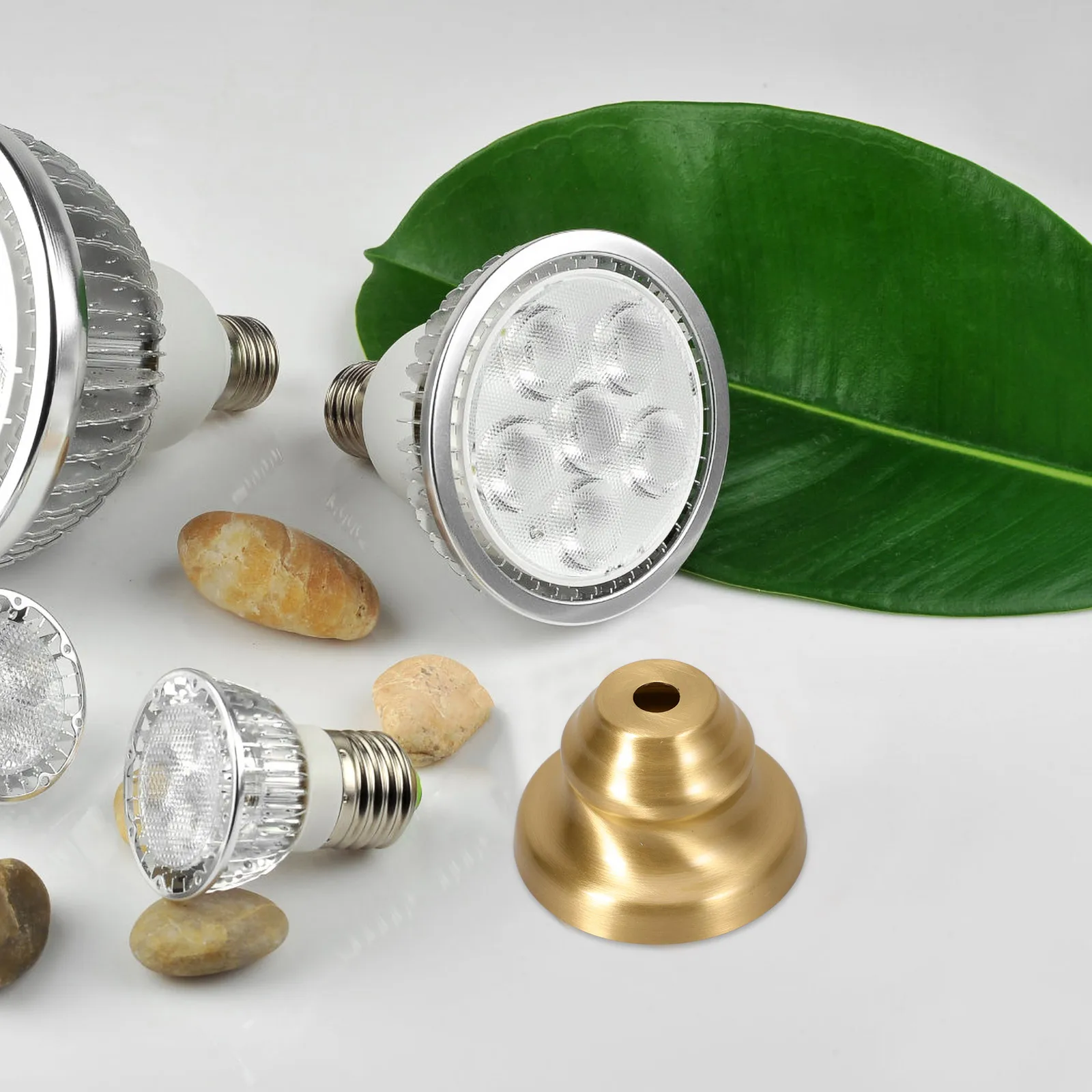 Pure Copper Lamp Cup Accessories Sturdy Light Holder Brightness Enhancement Easy Cleaning Modern Finial For Wall Ceiling Table
Pure Copper Lamp Cup Accessories Sturdy Light Holder Brightness Enhancement Easy Cleaning Modern Finial For Wall Ceiling Table