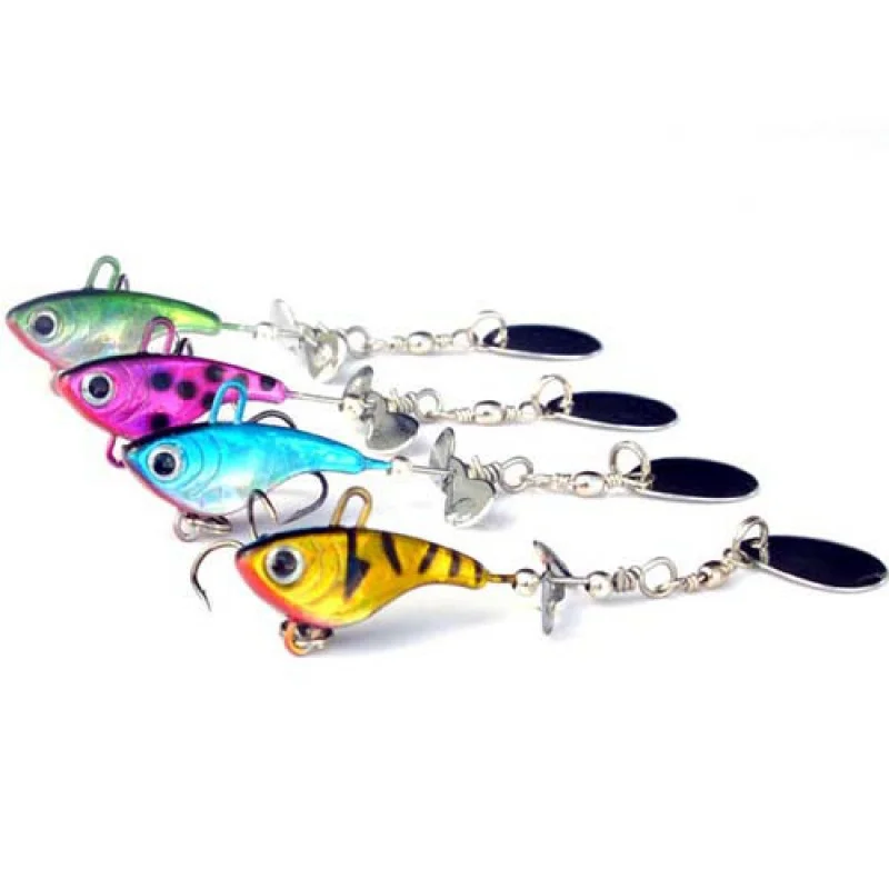 Hunting Wholesale 12G Lead Head VIB Rotating Sequins Sea Sequins Lead-Shaped Fake Fishing Bait
Hunting Wholesale 12G Lead Head VIB Rotating Sequins Sea Sequins Lead-Shaped Fake Fishing Bait