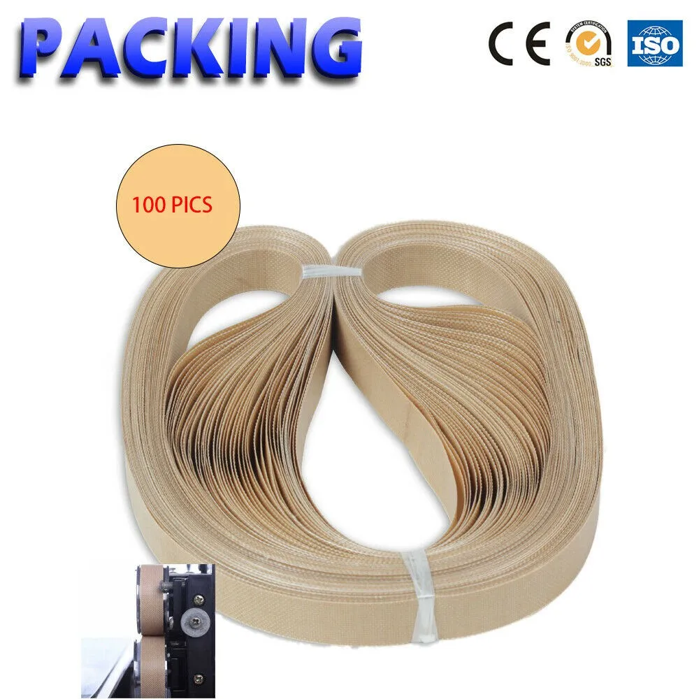 50pcs Sealing Belt for FR770/FR810/FR900/FR1000 Continous Band Sealer Sealing Tape 750*15*0.2mm
50pcs Sealing Belt for FR770/FR810/FR900/FR1000 Continous Band Sealer Sealing Tape 750*15*0.2mm