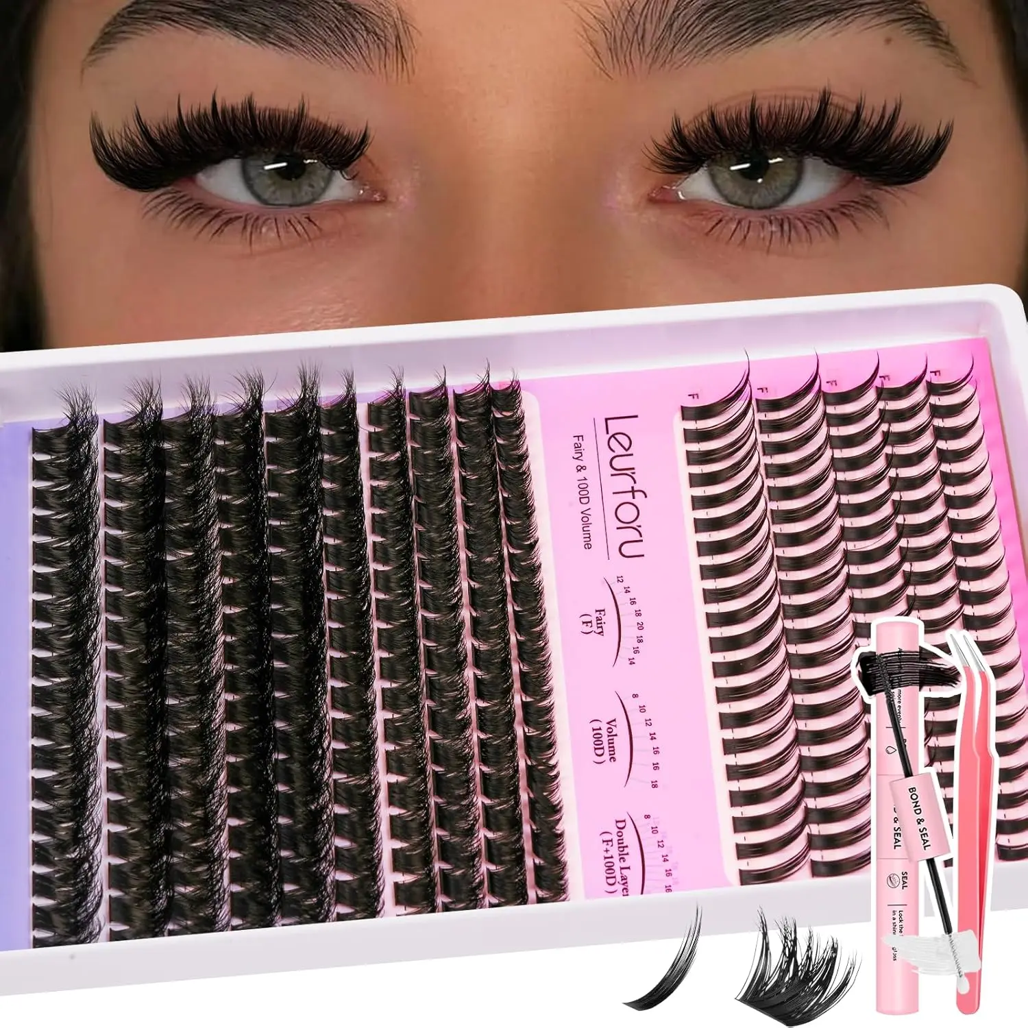 Набор для наращивания ресниц Manga Lash Clusters 8-20 мм с шипами, для объемного наращивания, включает пинцеты для клея и фиксатора
Набор для наращивания ресниц Manga Lash Clusters 8-20 мм с шипами, для объемного наращивания, включает пинцеты для клея и фиксатора