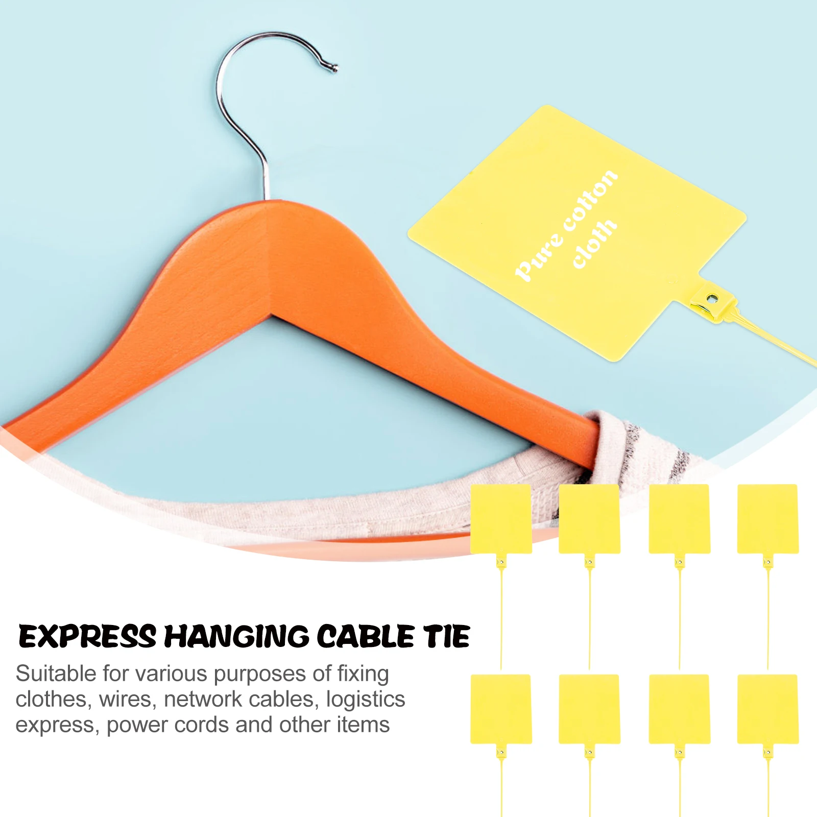 100 шт., пластиковые маркеры для экспресс-кабелей, стяжки для маркеров, безопасная идентификация, стяжки на молнии для проводов, кабелей, домашнего офиса, мастерской
100 шт., пластиковые маркеры для экспресс-кабелей, стяжки для маркеров, безопасная идентификация, стяжки на молнии для проводов, кабелей, домашнего офиса, мастерской