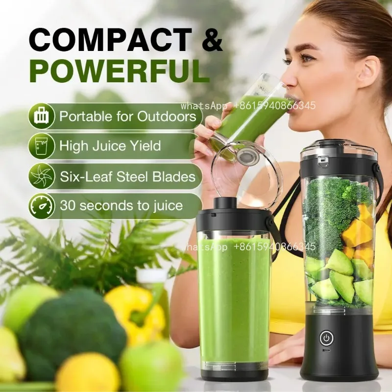 Portable Juicer, Multifunctional Small Blender, Large Capacity Home Juicer, Electric Juicing Cup
Portable Juicer, Multifunctional Small Blender, Large Capacity Home Juicer, Electric Juicing Cup
