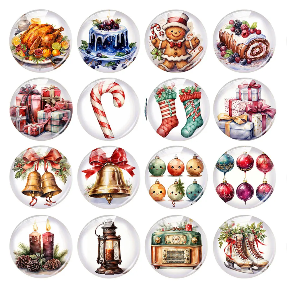 Handmade Christmas X-mas Gingerbread Man Candy Cane Jingle Bell Photo Glass Cabochon Flatback Demo Cameo For Diy Jewelry Making
Handmade Christmas X-mas Gingerbread Man Candy Cane Jingle Bell Photo Glass Cabochon Flatback Demo Cameo For Diy Jewelry Making