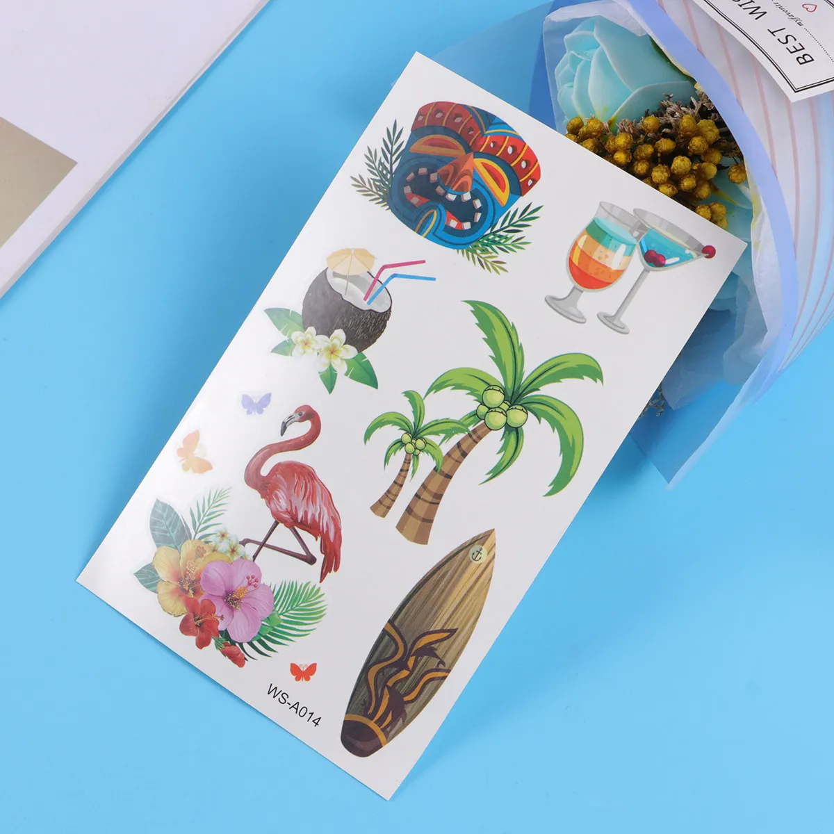 10 Sheets Hawaii Party Supplies Decorative Stickers Aesthetic Hawaiian Accessories and Decorations
10 Sheets Hawaii Party Supplies Decorative Stickers Aesthetic Hawaiian Accessories and Decorations