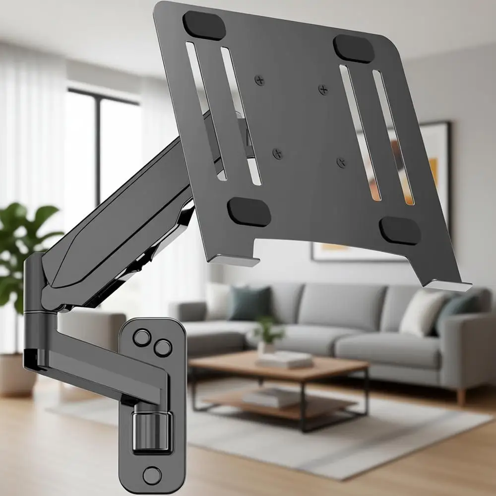 Adjustable Gas Spring Wall Mount for 12-17 Notebooks, 13-32 Computers with Vented Tray
Adjustable Gas Spring Wall Mount for 12-17 Notebooks, 13-32 Computers with Vented Tray