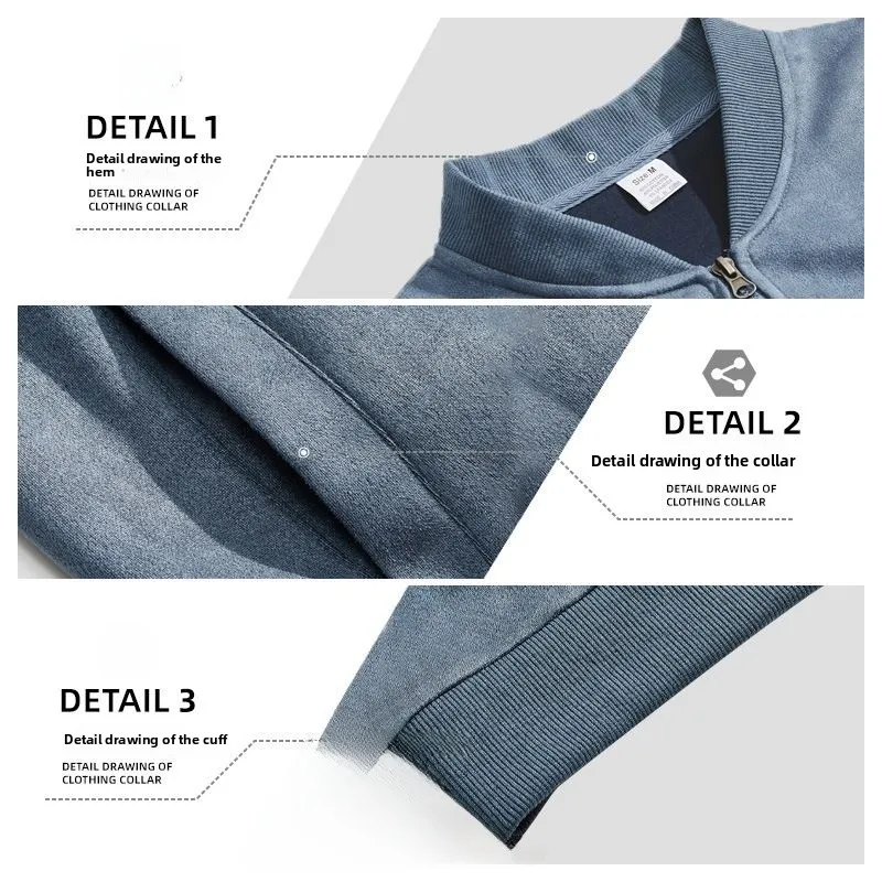 Men's Suede Zipper Jaet Long Sve Color Casual Vintage Outerwear Knitted Sve Punk Sle Spring Autumn Wear
Men's Suede Zipper Jaet Long Sve Color Casual Vintage Outerwear Knitted Sve Punk Sle Spring Autumn Wear