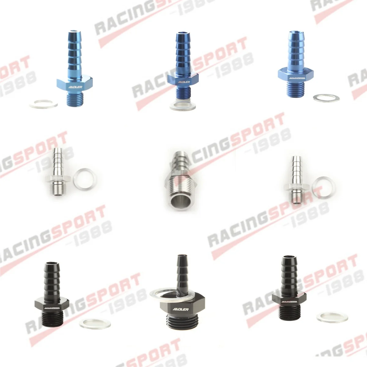 M10x1.0 M12x1.5 M14x1.5 M18x1.5 To 1/2" (12.7mm) 5/16" (8mm) 3/8" (9.5mm) Hose Barb Fitting Adapter Fuel Pump Inlet
M10x1.0 M12x1.5 M14x1.5 M18x1.5 To 1/2" (12.7mm) 5/16" (8mm) 3/8" (9.5mm) Hose Barb Fitting Adapter Fuel Pump Inlet