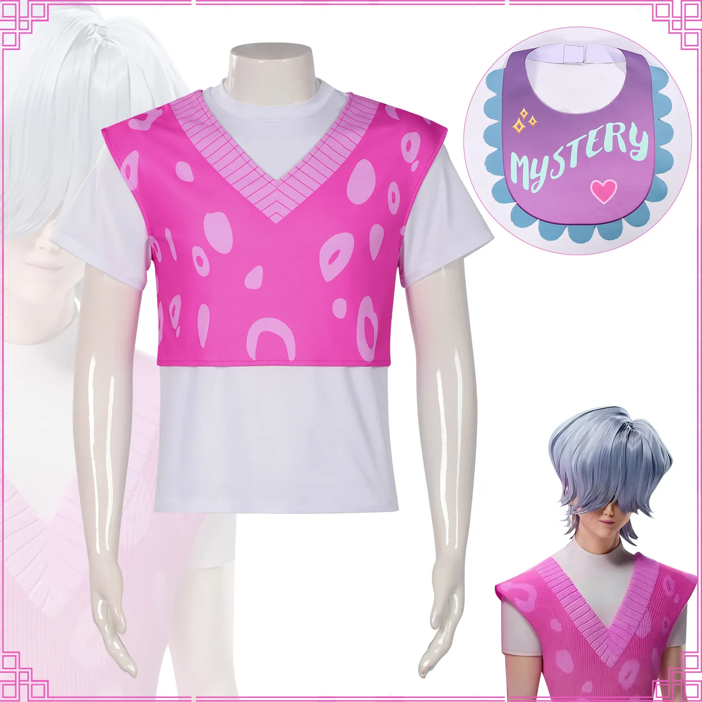 Huntress Girl Group Cosplay Costume Saga Boy Devil Boy Band Romance Anime Full Set Cosplay Costume Shirt
Huntress Girl Group Cosplay Costume Saga Boy Devil Boy Band Romance Anime Full Set Cosplay Costume Shirt