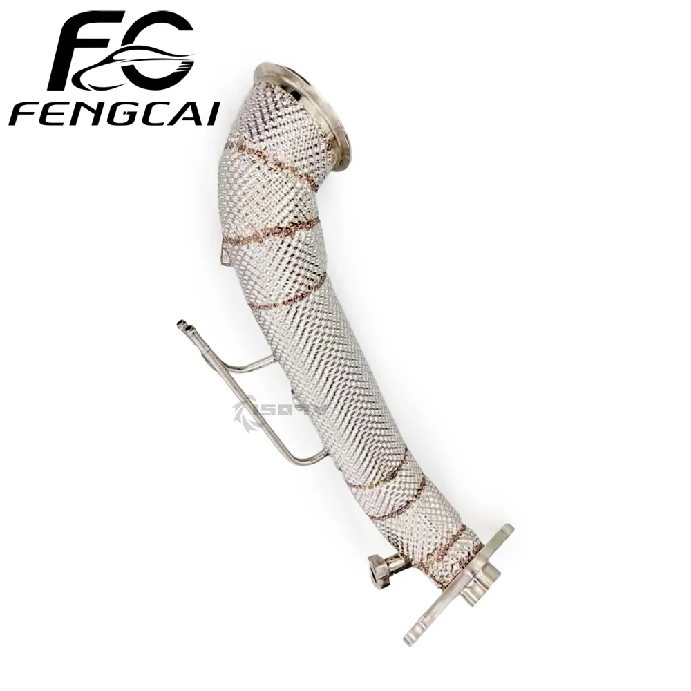 High flow exhaust downpipe catalytic converter suitable for2014-2023Suzuki Swift 1.4Tstainless steel exhaust pipe modification
High flow exhaust downpipe catalytic converter suitable for2014-2023Suzuki Swift 1.4Tstainless steel exhaust pipe modification