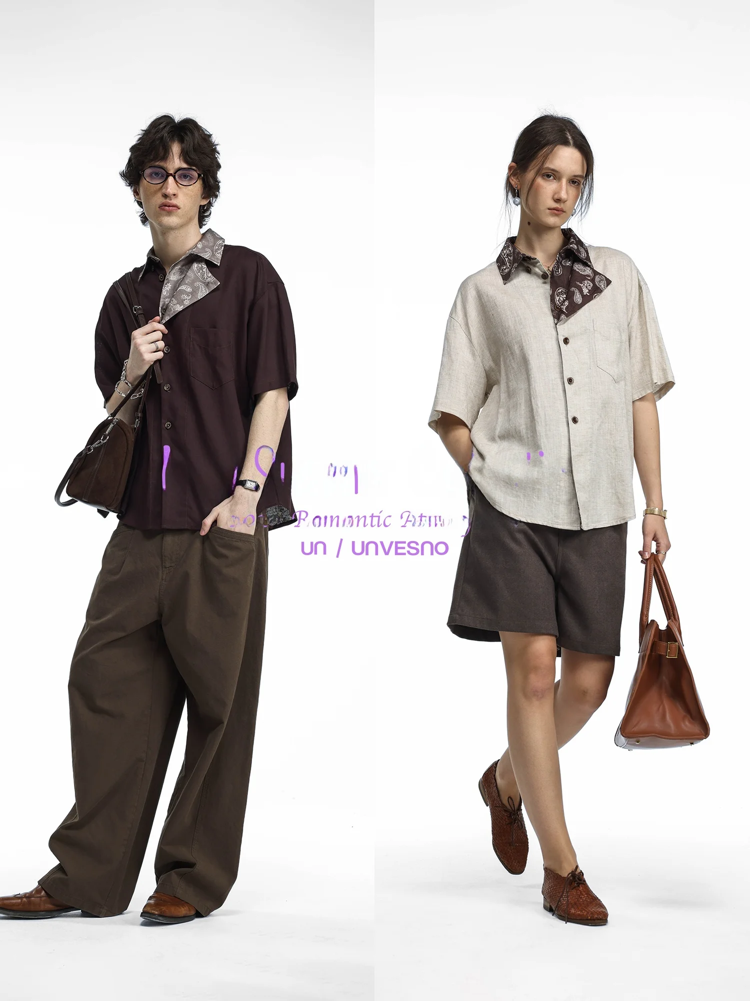 UnvesnoUN Mixed Fiber Linen Shirt Double Button Middle Age Walnut Flower Leserel Loose Fit Fashion Urban Style Short Sleeve
UnvesnoUN Mixed Fiber Linen Shirt Double Button Middle Age Walnut Flower Leserel Loose Fit Fashion Urban Style Short Sleeve