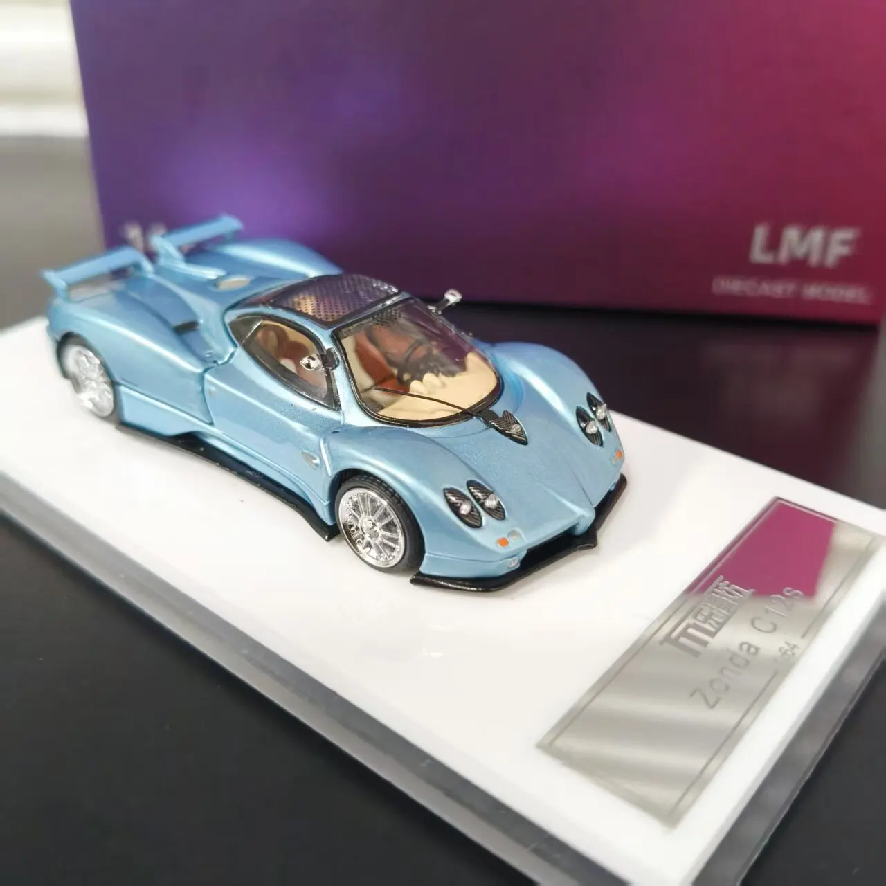 LMF 1:64 Pagani Zonda C12s alloy car model
LMF 1:64 Pagani Zonda C12s alloy car model