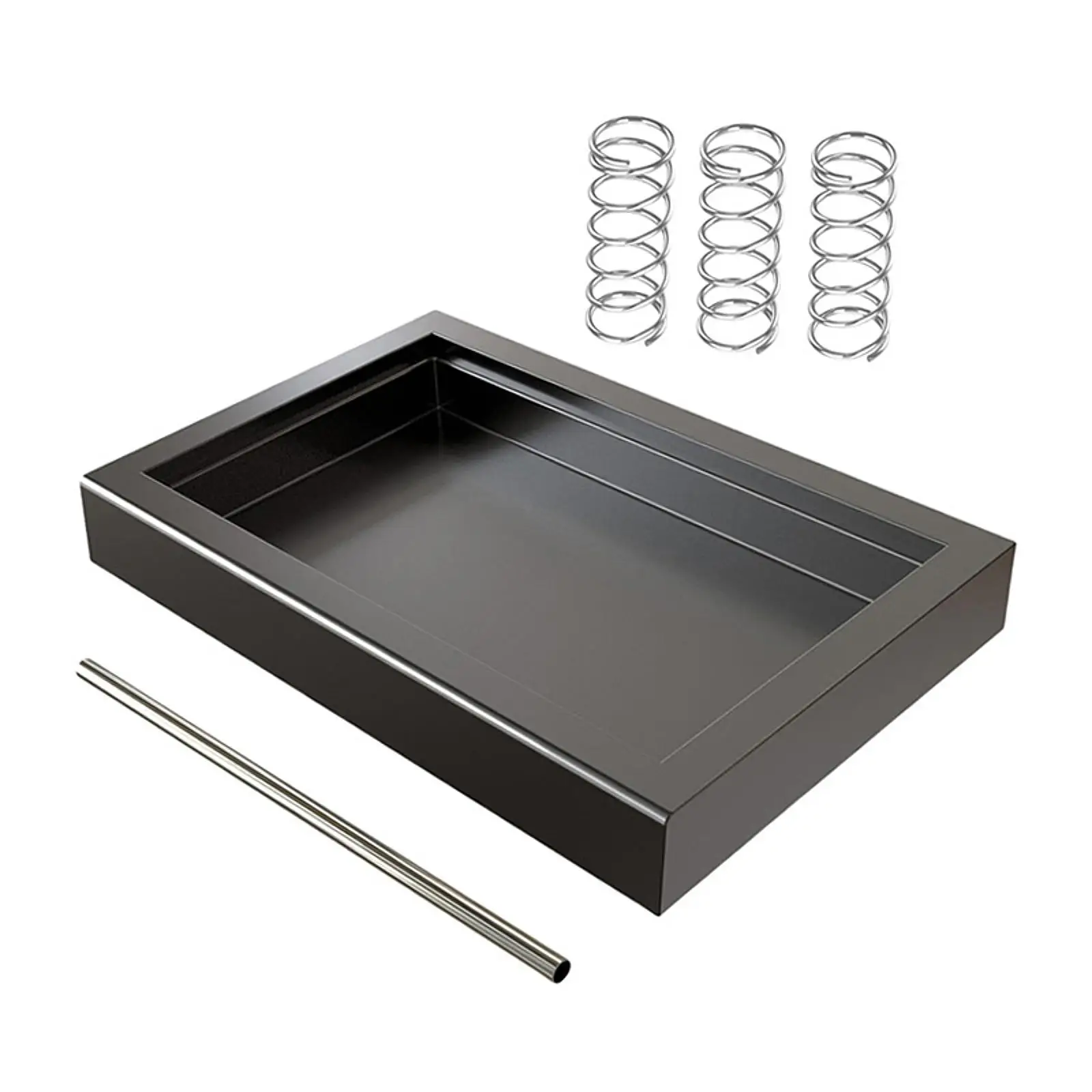 Low Profile Drip Tray Easy to Use with Long Tube Accessories Easy Installation Replacement Coffee Machine Parts with Spring
Low Profile Drip Tray Easy to Use with Long Tube Accessories Easy Installation Replacement Coffee Machine Parts with Spring
