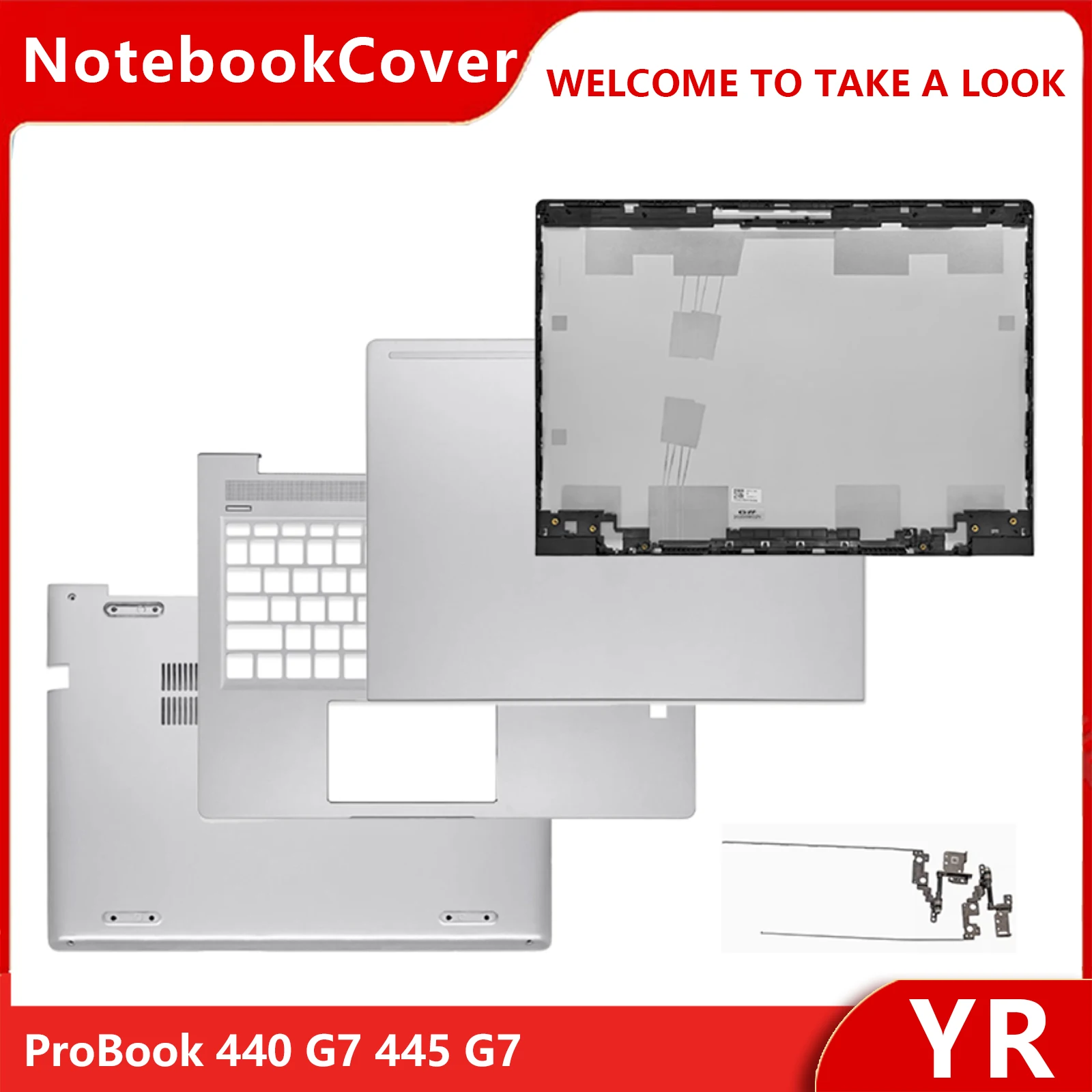 NEW Suitable For ProBook 440 G7 445 G7 Laptop LCD Back Cover Palmrest Cover Bottom Case Accessories Hinges Laptop casing Parts
NEW Suitable For ProBook 440 G7 445 G7 Laptop LCD Back Cover Palmrest Cover Bottom Case Accessories Hinges Laptop casing Parts