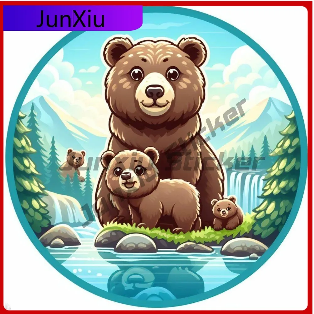 Cute Grizzly Bear Sticker toon Decal for Truck Waterproof Vinyl Accessory Car Laptop Window Bumper
Cute Grizzly Bear Sticker toon Decal for Truck Waterproof Vinyl Accessory Car Laptop Window Bumper