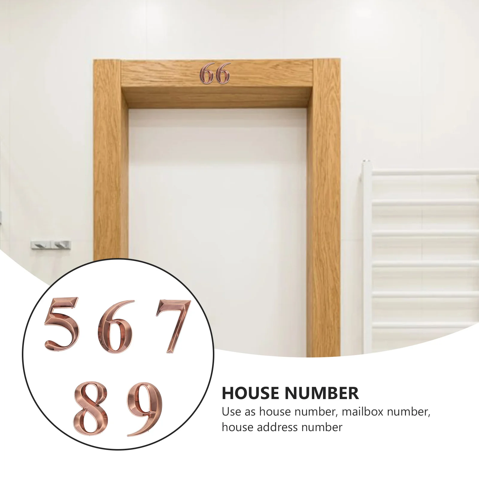 Number Plaque Modern 3D Address Numbers For Door Wall Mailbox Street Hotel Room Corridor Sign Decorative Marker
Number Plaque Modern 3D Address Numbers For Door Wall Mailbox Street Hotel Room Corridor Sign Decorative Marker