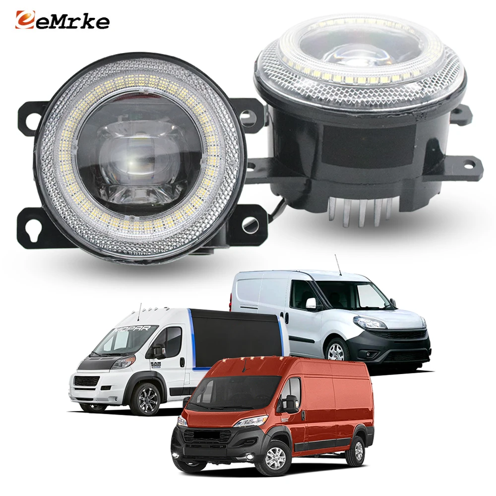 Upgrade Led Fog Lights For Fiat Doblo Pratico RAM Promaster / City 2015-2025 Angel Eye DRL Driving Fog Lamp Car Accessories
Upgrade Led Fog Lights For Fiat Doblo Pratico RAM Promaster / City 2015-2025 Angel Eye DRL Driving Fog Lamp Car Accessories