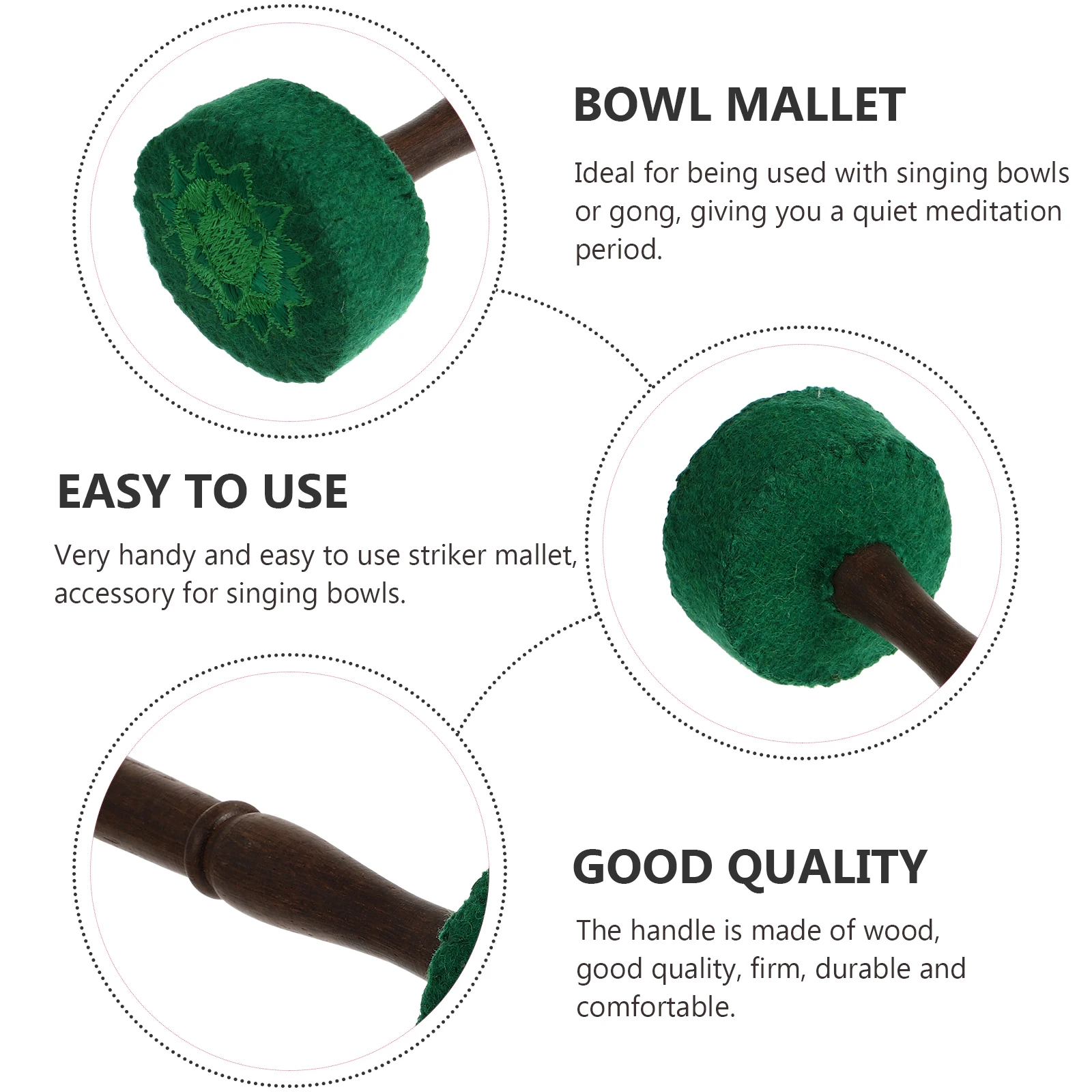Wooden Sound Bowl Mallet Singing Bowl Accessory Religious Percussion Instrument For Meditation Yoga Durable Wood Craft
Wooden Sound Bowl Mallet Singing Bowl Accessory Religious Percussion Instrument For Meditation Yoga Durable Wood Craft