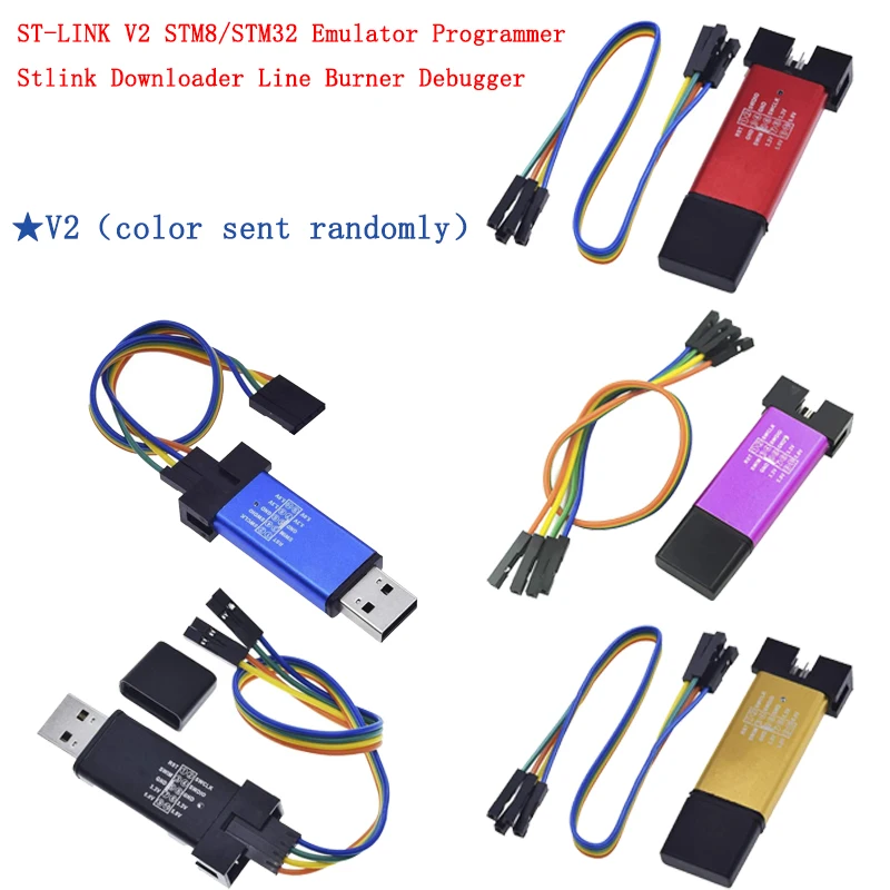 ST-LINK V2 STM8/STM32 Эмулятор Программатор Stlink Downloader Отладчик линейной горелки (цвет отправлен случайным образом)
ST-LINK V2 STM8/STM32 Эмулятор Программатор Stlink Downloader Отладчик линейной горелки (цвет отправлен случайным образом)