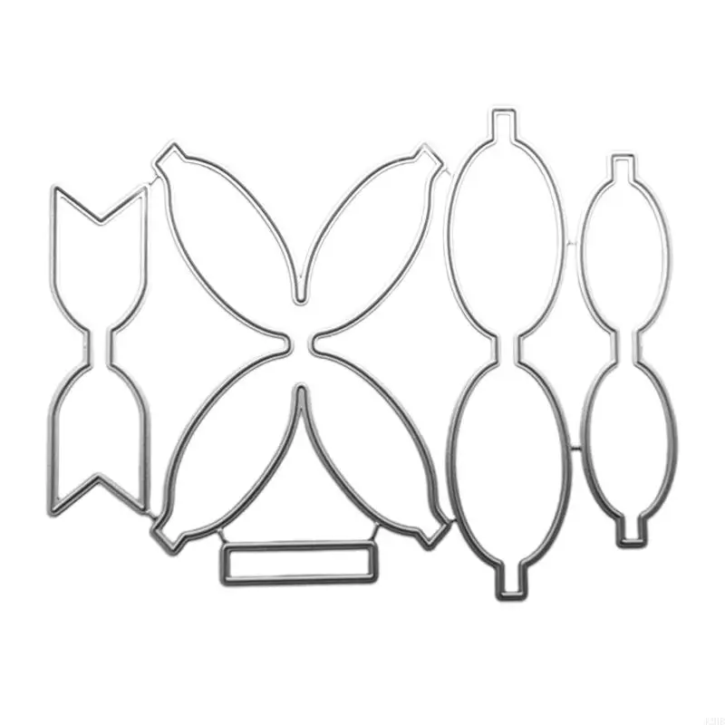 J2HB Hair Bow Cutting Dies Embossing Die Cuts Template for DIY Hair Bow Greeting Card
J2HB Hair Bow Cutting Dies Embossing Die Cuts Template for DIY Hair Bow Greeting Card