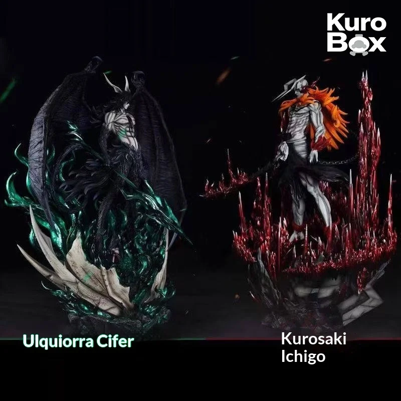 Anime Bleach Ulquiorra Cifer & Ichigo Kurosaki Vasto Lorde Figure, GK Resin Statue Collectible Model, Action Figure for Fans
Anime Bleach Ulquiorra Cifer & Ichigo Kurosaki Vasto Lorde Figure, GK Resin Statue Collectible Model, Action Figure for Fans