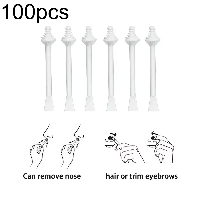 100PCS Nose Wax Sticks Multi Use Nose Wax Applicators For Painless Nose Hair Removal Tool Wax Accessories Cleaning Tool
100PCS Nose Wax Sticks Multi Use Nose Wax Applicators For Painless Nose Hair Removal Tool Wax Accessories Cleaning Tool