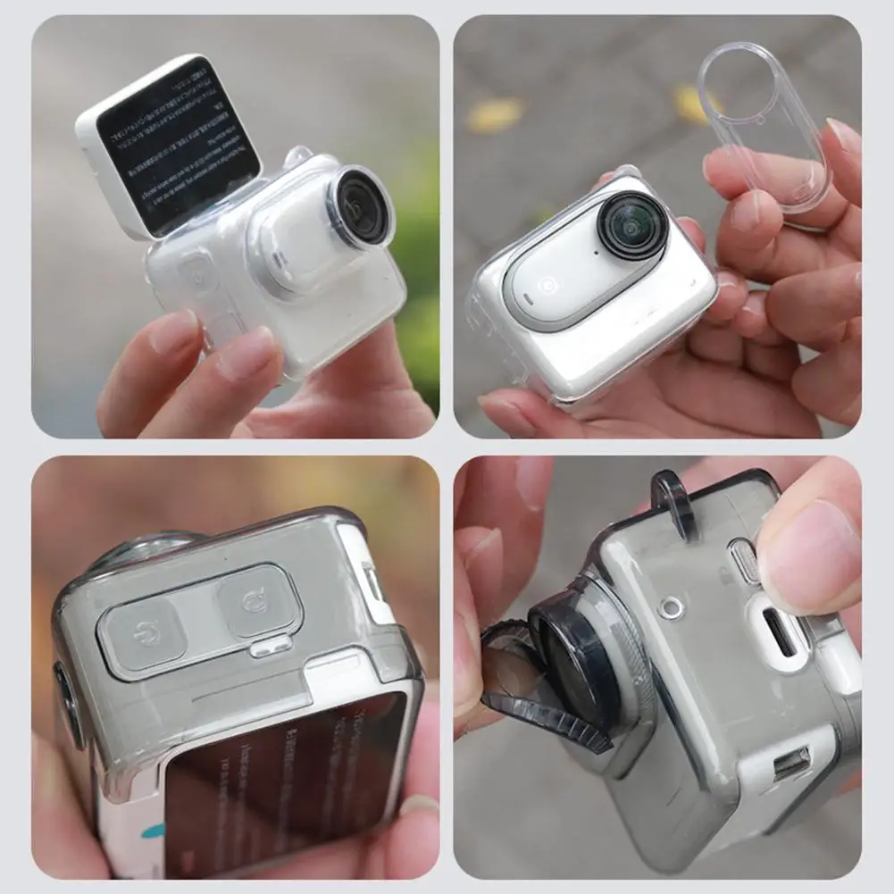 Прозрачный/серый защитный чехол из ТПУ для Insta360 Go3s, защита от падения и царапин, корпус/объектив, экшн-камера Acce Z3p7
Прозрачный/серый защитный чехол из ТПУ для Insta360 Go3s, защита от падения и царапин, корпус/объектив, экшн-камера Acce Z3p7