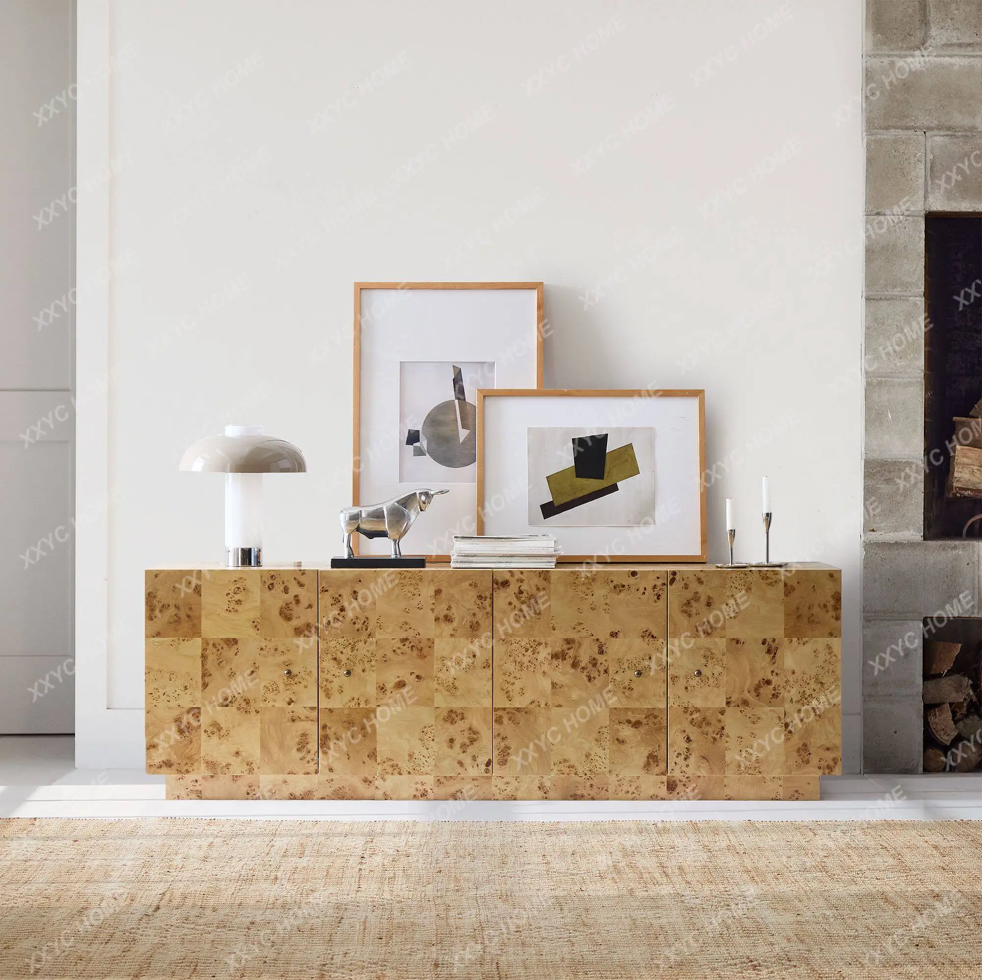 Ash wood living room home storage cabinet restaurant storage cabinet
Ash wood living room home storage cabinet restaurant storage cabinet