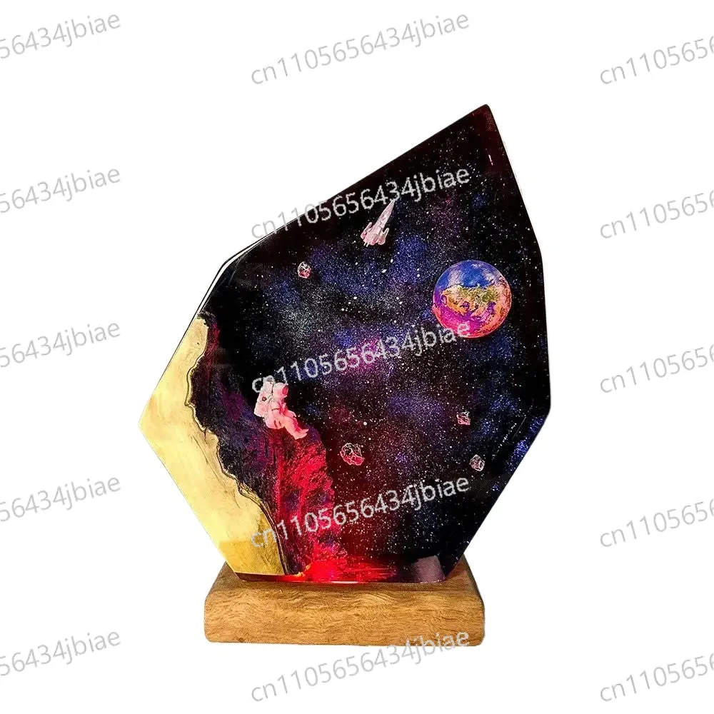 Epoxy Resin Design Space Theme Holiday Gift Recommendation Astronaut Resin Art Night Light, Interstellar
Epoxy Resin Design Space Theme Holiday Gift Recommendation Astronaut Resin Art Night Light, Interstellar