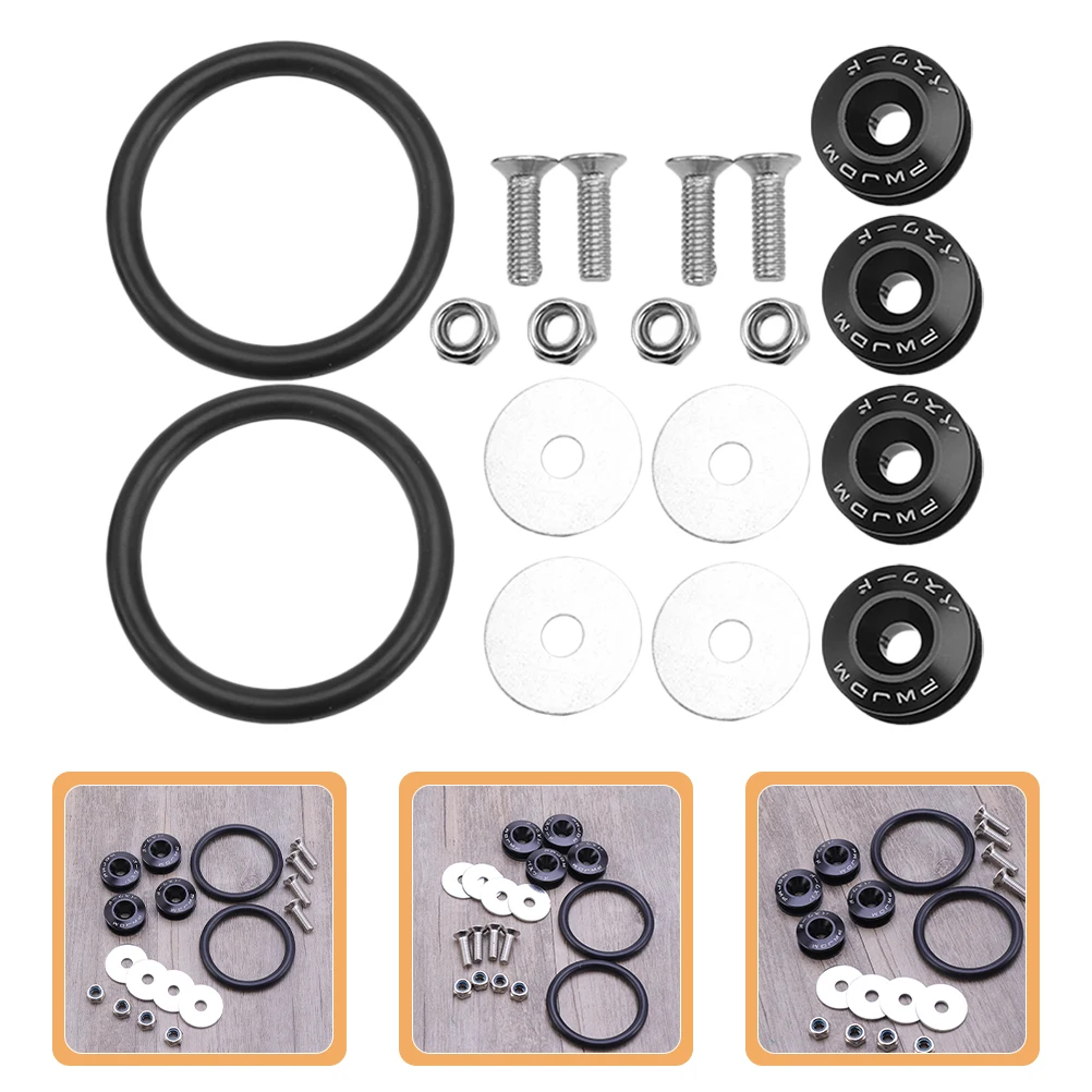 Bumper Fixing Clips Black Parts Quick Release Car Accessories Front Rear Hatches 1 Set Screw Holders Durable Stylish Compatible
Bumper Fixing Clips Black Parts Quick Release Car Accessories Front Rear Hatches 1 Set Screw Holders Durable Stylish Compatible