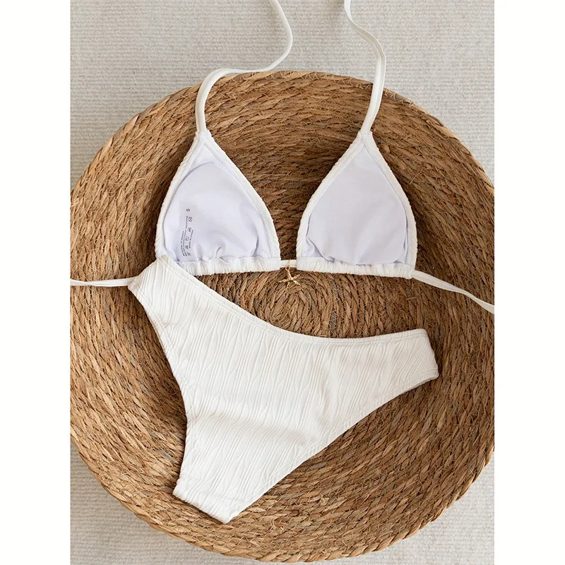 Summer women's swimsuit beachwear sexy bikini set bra two-piece set
Summer women's swimsuit beachwear sexy bikini set bra two-piece set