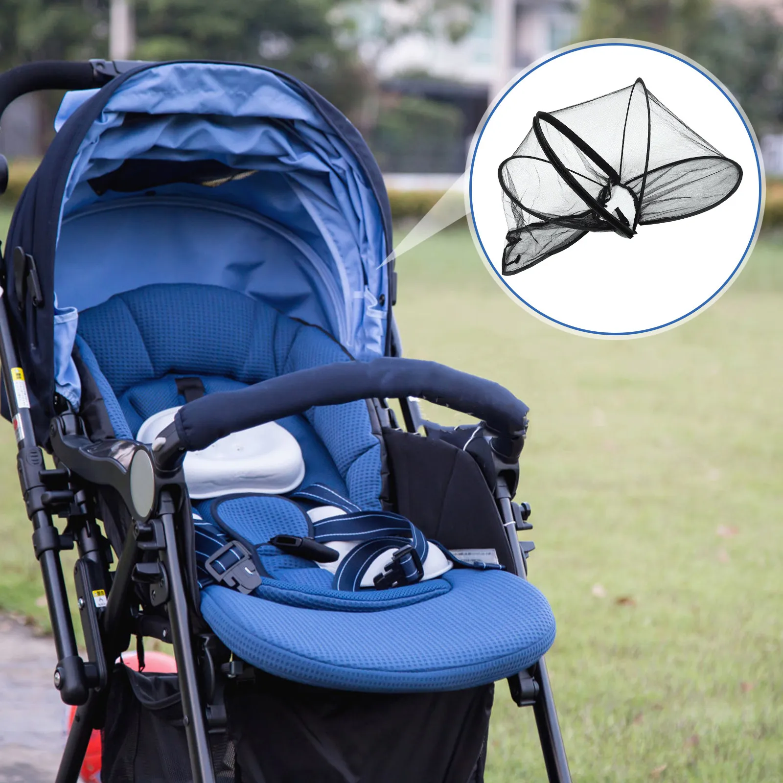 1Pcs Uv-Blocking Baby Stroller Mosquito Net Polyester Mesh Insect Protector Windproof Dustproof Elasticated Fit for Prams
1Pcs Uv-Blocking Baby Stroller Mosquito Net Polyester Mesh Insect Protector Windproof Dustproof Elasticated Fit for Prams