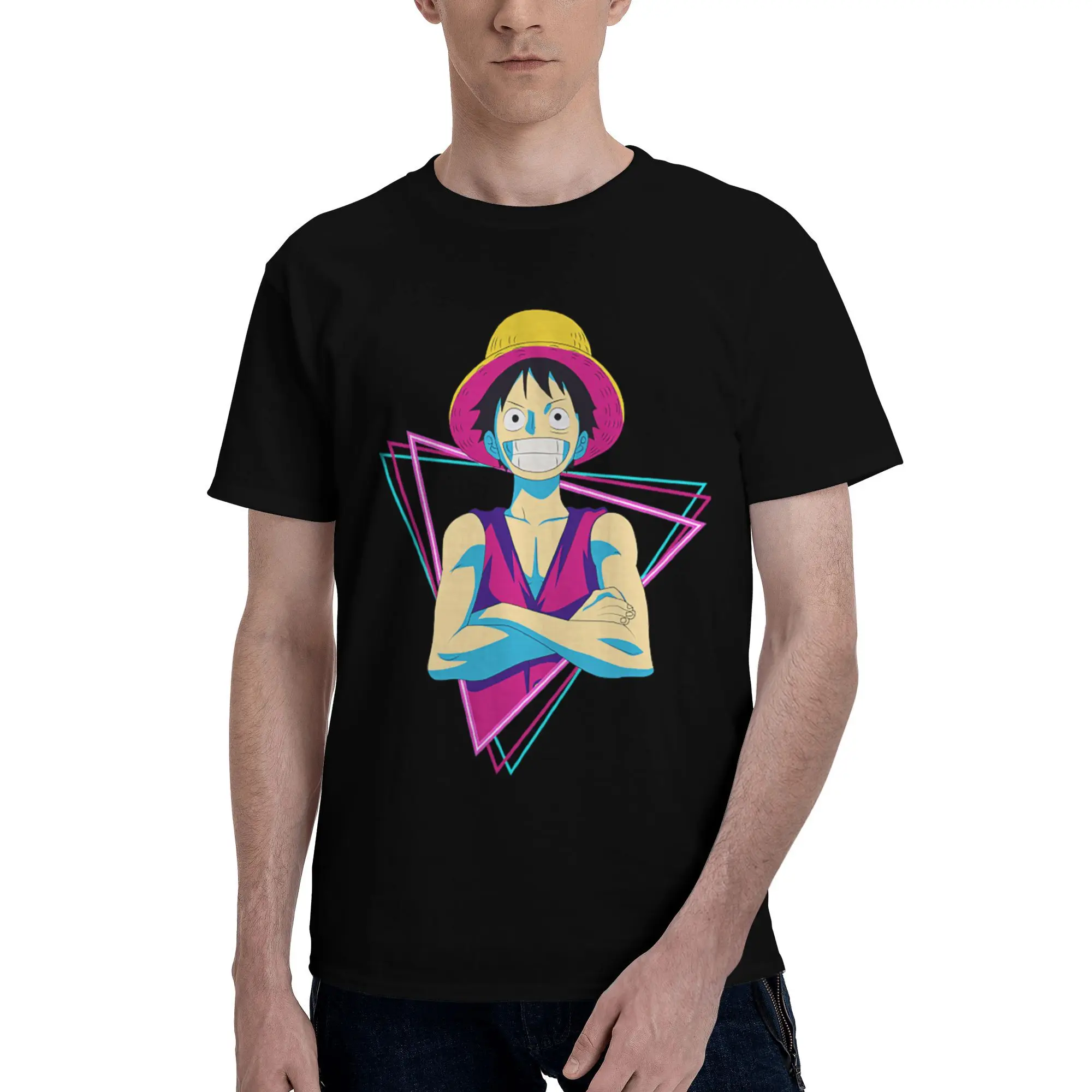 Custom Luffy T Shirt Men Pure Cotton Tshirt Casual Tees Short Sleeve Cartoon T-shirt Slim Fit Clothing Gift
Custom Luffy T Shirt Men Pure Cotton Tshirt Casual Tees Short Sleeve Cartoon T-shirt Slim Fit Clothing Gift