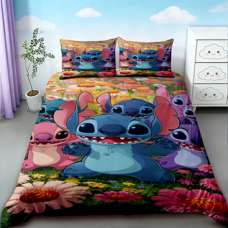 Stitch Angel 3pcs Duvet Cover Cartoon Quilt Cover Bedding Set Queen King Full Size for Children Teens Bedroom Decor
Stitch Angel 3pcs Duvet Cover Cartoon Quilt Cover Bedding Set Queen King Full Size for Children Teens Bedroom Decor