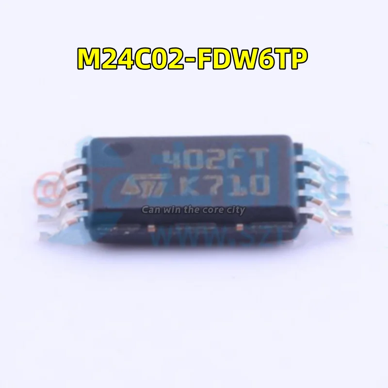 1-100 PCS/LOT New original M24C02-FDW6TP screen print 402FT patch TSSOP-8 memory IC
1-100 PCS/LOT New original M24C02-FDW6TP screen print 402FT patch TSSOP-8 memory IC
