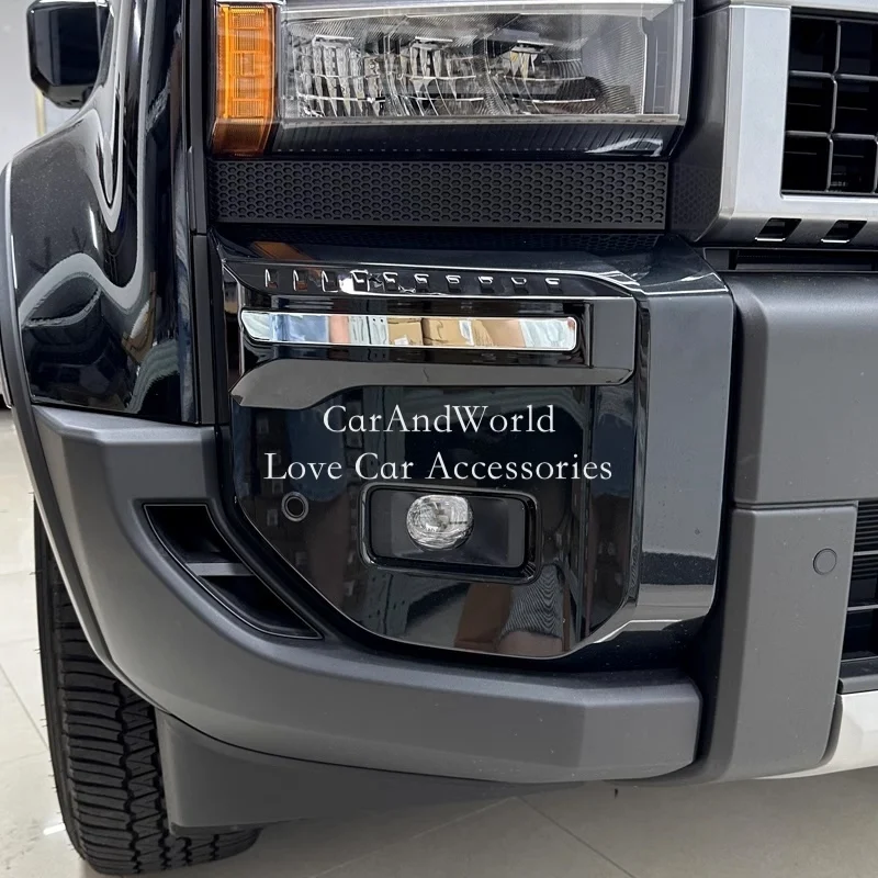 For Toyota Land Cruiser 250 Prado LC250 2024 2025 Car Front Corner Bumper Cover Fog Lamp Frame Decorate Trims Moulding Accessory
For Toyota Land Cruiser 250 Prado LC250 2024 2025 Car Front Corner Bumper Cover Fog Lamp Frame Decorate Trims Moulding Accessory