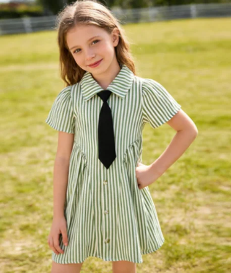 Baby Girl Children's Summer Ties Short Sleeves Fashion and Beautiful Kids New Style Outerwear Dress
Baby Girl Children's Summer Ties Short Sleeves Fashion and Beautiful Kids New Style Outerwear Dress
