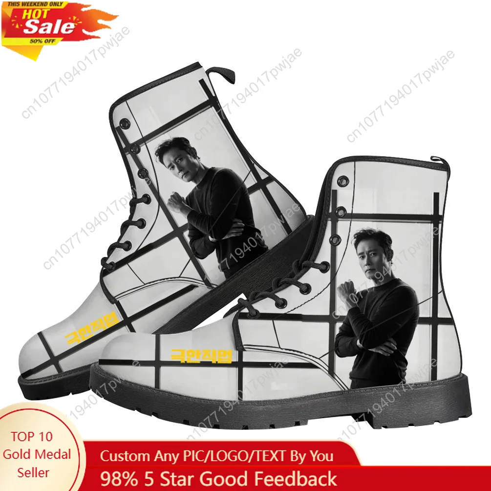 Lee Byung hun Casual Boots Mens Womens Teenager Shoes Retro Street 3D water proof Boot Outdoor Customize Made Boots
Lee Byung hun Casual Boots Mens Womens Teenager Shoes Retro Street 3D water proof Boot Outdoor Customize Made Boots