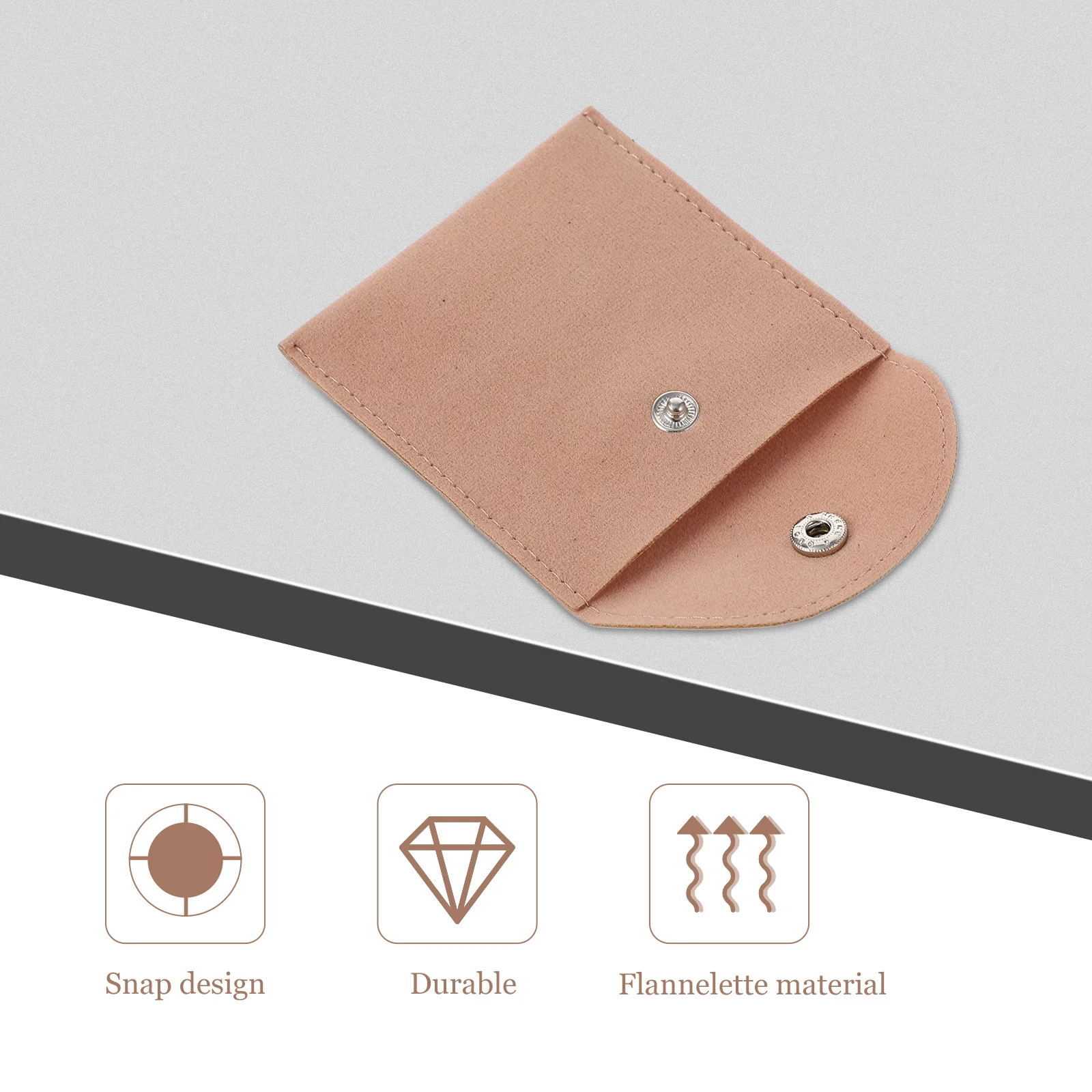 5pcs Jewelry Storage Pouches Foldable Travel Watch Organizer For Bracelets Coins Cash Durable Lint Pouch Portable Bags (Coffee)
5pcs Jewelry Storage Pouches Foldable Travel Watch Organizer For Bracelets Coins Cash Durable Lint Pouch Portable Bags (Coffee)