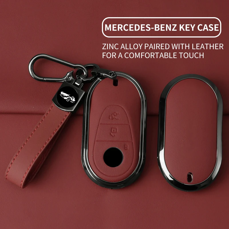 Car Zinc Alloy Key Case Cover For Mercedes Benz CES Class GLC W206 W223 W214 E300 C260 C300 S450 S500 Protect Keychain Accessory
Car Zinc Alloy Key Case Cover For Mercedes Benz CES Class GLC W206 W223 W214 E300 C260 C300 S450 S500 Protect Keychain Accessory