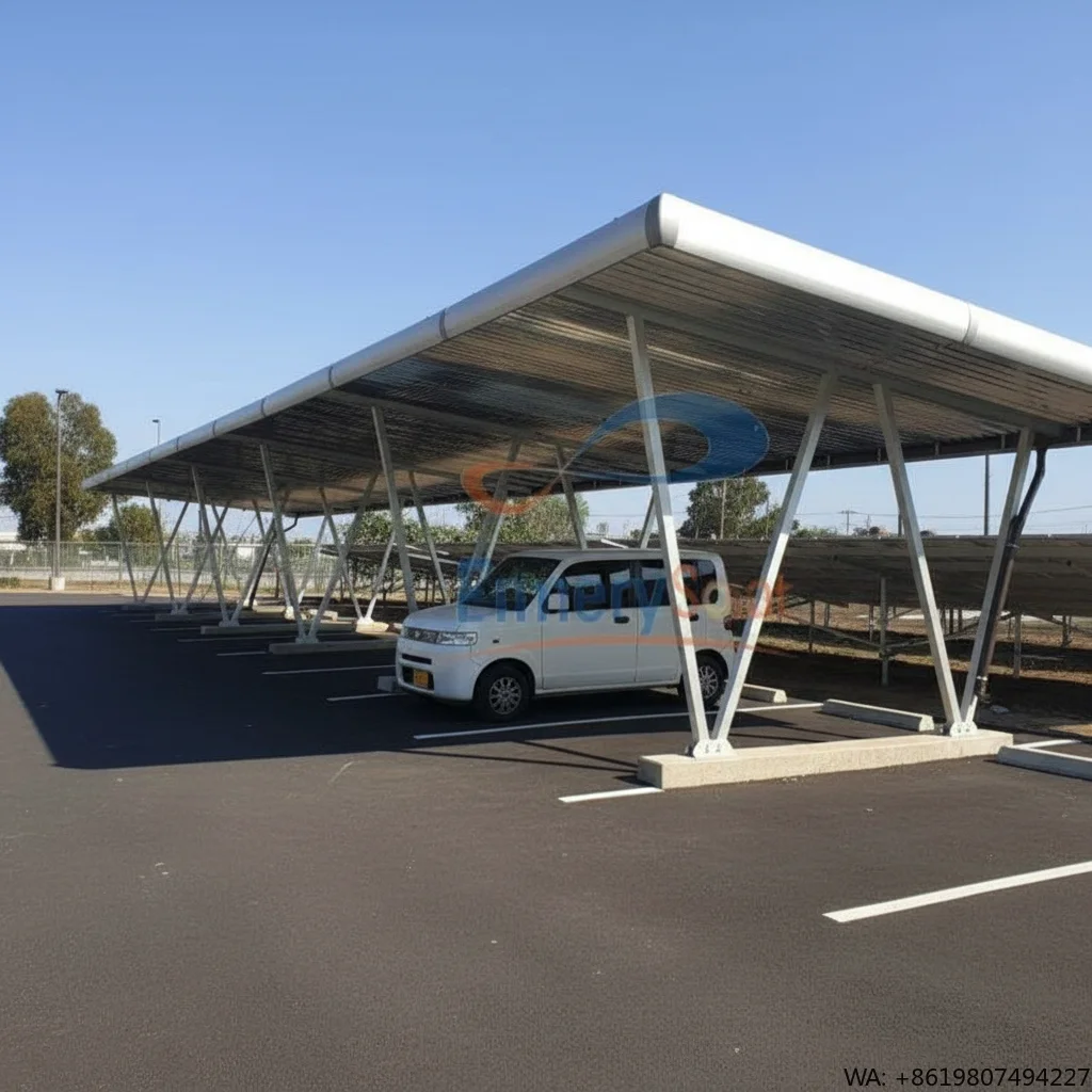 Photovoltaic Solar Carport Aluminum Structure Waterproof Wind Load 60m/s Snow Load 1.4KN/m Household Solar Energy Kit 15-20
Photovoltaic Solar Carport Aluminum Structure Waterproof Wind Load 60m/s Snow Load 1.4KN/m Household Solar Energy Kit 15-20