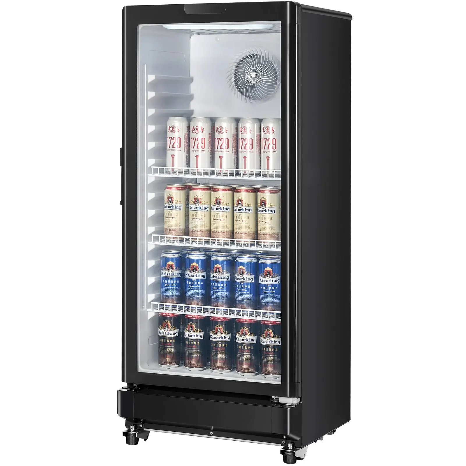 Commercial Merchandiser Refrigerator 5.7 CU.FT Glass Door Beverage Refrigerator
Commercial Merchandiser Refrigerator 5.7 CU.FT Glass Door Beverage Refrigerator