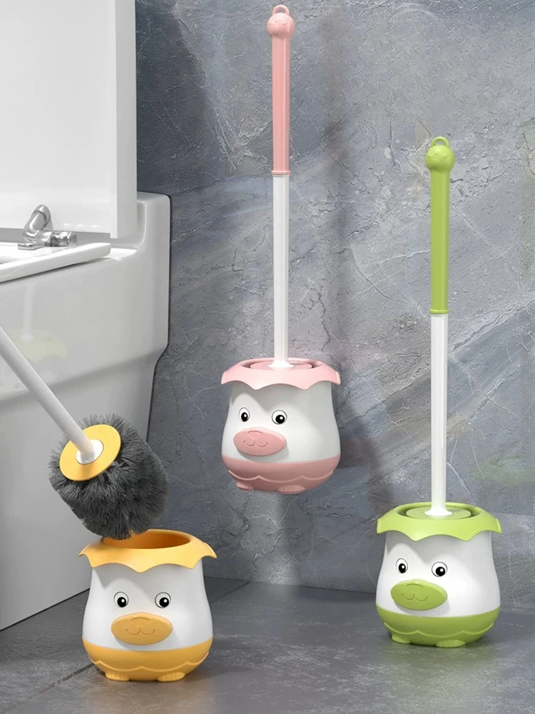 Colorful Plastic Toilet Cleaning Brush No-drill Wall-mounted Home with No-dead-angle Bristles Hollow Base Bathroom Accessory New
Colorful Plastic Toilet Cleaning Brush No-drill Wall-mounted Home with No-dead-angle Bristles Hollow Base Bathroom Accessory New